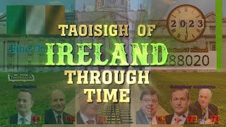 Taoisigh of Ireland Through Time 1922-2023