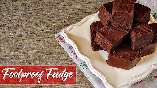 Foolproof Fudge  *No candy therm. required*