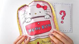 🫧Paper diy🫧  헬로키티 학교 스퀴시 블라인드백  Hello kitty school blind bag  satisfying squishy asmr 
