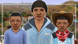 The Riffins  Sims 3 Townie Makeover