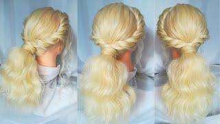 EASY AND QUICK HAIRSTYLE VOLUME PONYTAIL TUTORIAL