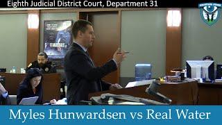 Myles Hunwardsen vs Real Water Part 3 December 14 2023