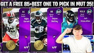 HOW TO GET A FREE 85 OVERALL ULTIMATE ALUMNI PLAYER IN MUT 25 AND THE BEST ONE TO PICK