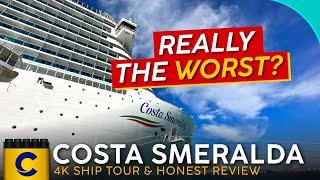 COSTA SMERALDA  7-Night Mediterranean【4K Unsponsored Ship Tour & Cruise Review】Worth The Money?