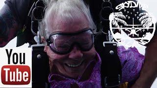 Nancy celebrates 90 with a skydive Epic