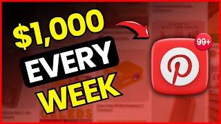 Pinterest Affiliate Marketing For Beginners 2024 $1000week