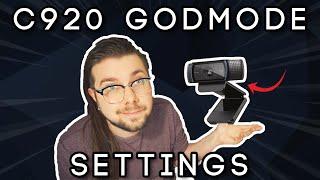 Logitech C920 BEST SETTINGS 2020