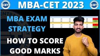 How to Score 150+ in MBA CET 2023  MBA CET Exam Strategy 2023