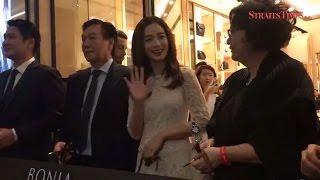 Kim Tae-hee aka Mrs Rain makes a guest appearance at Pavillion KL