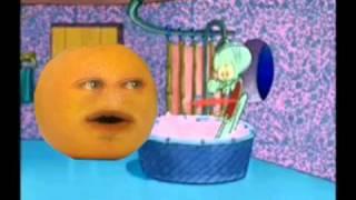 The Annoying Orange Drops By Squidwards House