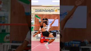 Match Point Spike  PSTL #sepaktakraw #mindanao