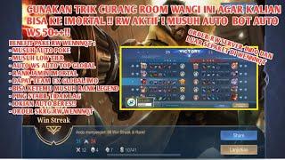 TUTORIAL ROOM WANGI MLBB BUG INDO  MUSUH AUTO BOT AUTO WINSTREAK S33  MLBB #rwmlterbaru #part35