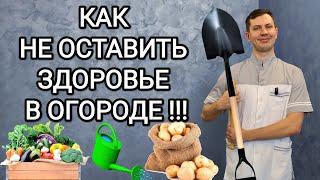 Как не оставить здоровье в огороде  Соблюдайте эти правила и осенью не будете бегать по больницам