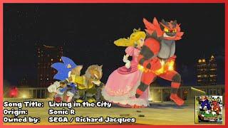 Fit In ULTIMATELY  Living In The City Sonic R - Super Smash Bros. Ultimate