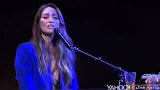 Sara Bareilles - Sittin on the Dock of the Bay cover - Yahoo Live Concert 05.11.15