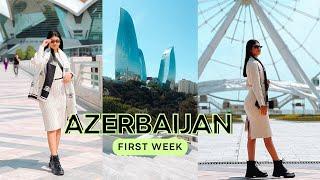 Azerbaijan වල first week එකේ අපි කරපු දේවල්   Vlog 2 - සිංහල #travel