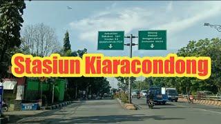 Perjalanan ke Stasiun Kereta Api KiaracondongFly Over Pasupati- Kiaracondong#Stasiunkiaracondong