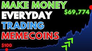 How to Make Money Everyday Trading Meme Coins With Dexscreener