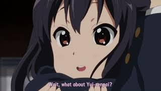 K-ON Azusa is laughing about Ritsu playing Juliet