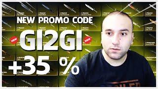 NEW CSGO.NET +40% BONUS PROMO CODE GI2GI