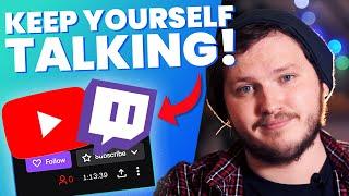 How To Keep YOURSELF TALKING And PLAN Your Stream - Twitch Growth 2021