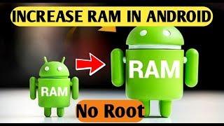 How to Increase Ram in Android Phone Without Root  Trick to Expand Ram Without Rooting