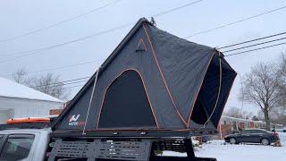 NaturNest roof top tent - walkaround and first impressions