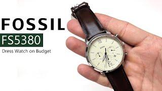 Fossil FS5380 Dress Watch Review