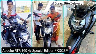 Apache RTR 160 4v bs6 2023 ** Dream Bike Delivery ** Price and Millage King  #rtr1604vbs6