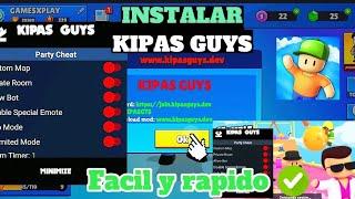 COMO ¡INSTALAR KIPAS GUYS *FACIL Y RAPIDO* HACKS PARA STUMBLE GUYS‼️#salvadas#protipsblockdash