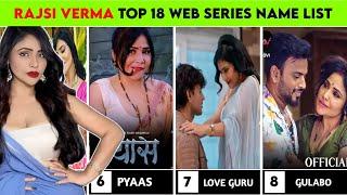 Top 20 rajsi verma web series  Rajsi verma web series list  Rajsi verma new web series
