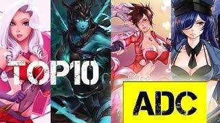 Top 10 Best ADC Champions - LOL Epic ADC Plays Montage 2017