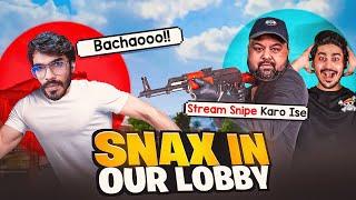 GOLDY BHAI vs @SnaxGaming IN SAME LOBBY 