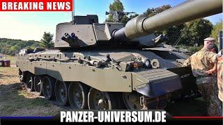 Deutsche Waffentechnik im Kampfpanzer Challenger 3  - Thales zeigt Microwellen Abwehrsystem