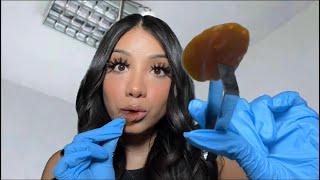 ASMR Weird Nurse Eats Your Face ‍️🫢mouth sounds scab eating personal attention Roleplay
