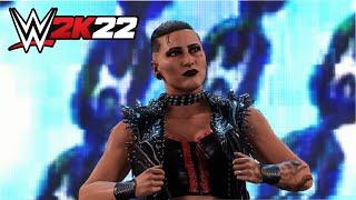 WWE 2K22 - Rhea Ripley Entrance Signature Finisher