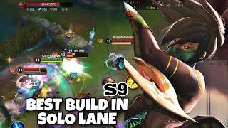 WILD RIDT AKALI  BEST SOLO LANE BUILD S9  WILD RIFT AKALI BUILD & RUNES  WILD RIFT AKALI GUIDE