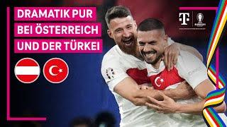 Österreich - Türkei Highlights mit Live-Kommentar  UEFA EURO 2024 Achtelfinale  MAGENTA TV