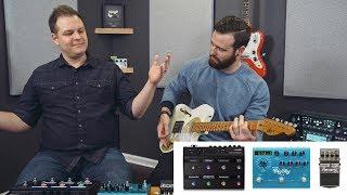 Line 6 HX Effects  Helix Reverbs vs our favorite reverb pedals Strymon BigSky & Boss RV-6