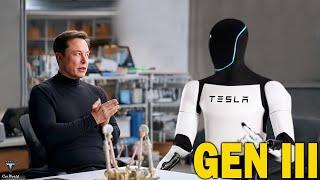 It happened Elon Musk LEAKED Tesla Bot Optimus Gen 3 Real Price and Specs Shocking industry