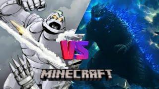 mecha Kong VS Godzilla Minecraft