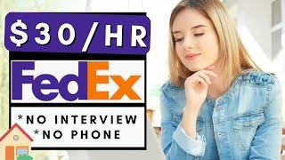 Fedex is Hiring Remote No Interview No Phone Work From Home Jobs 2024