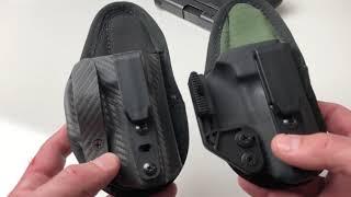 Glock 43 and 43X IWB holster Mod Wing or Lever?