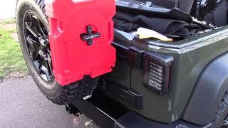 Jeep Mods Air Horns  Pressurized Water  Picnic Table  Rotopax Mount
