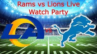 Rams vs Lions Live Play by Play and Reaction