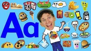 Food Alphabet Phonics Song for Kids  Do You Like Apples? Song   Learning Food and ABCs