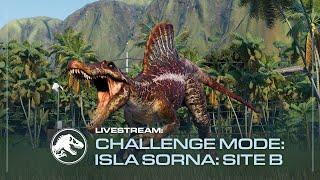 Jurassic World Evolution 2  Challenge Mode Isla Sorna Site B  Lets Play