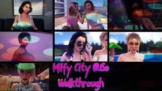 Milfy City 0.6e Walkthrough - Sara Linda Zuri & Suri Liza & Yazmin Caroline & Celia Guide