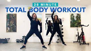 Total Body Workout #6 Cardio + Strength + Stretch 28 MIN