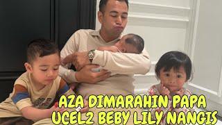 DETIK RAYYANZA KENA MARAH PAPA RAFFI GENDONG BABY LILY HAMPIR JATUH MAMA NGAKAK